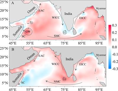 Seasonal variability of eddy kinetic energy in the north Indian Ocean